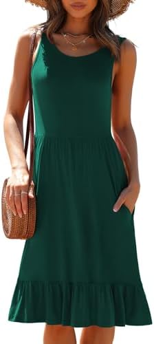 Women's Round Neck Summer Sundress