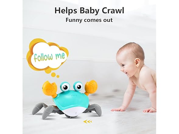 control future Crawling Crab Baby Toy