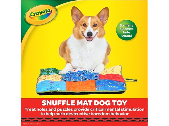 Crayola for Pets Doggie Snuffle Mat & Puzzle Toy