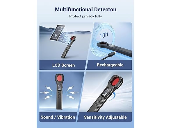 WRKLLY Hidden Camera & GPS Bug Detector
