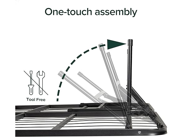 ZINUS SmartBase Tool-Free Assembly Mattress Frame