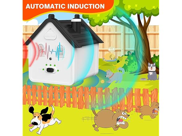 Anti Barking Device, 2 in 1 Ultrasonic Dog B