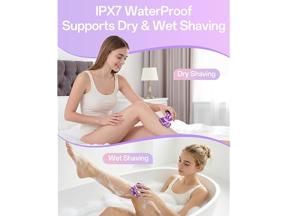 WEQOEE Electric Razors for Women