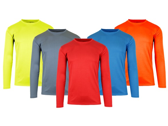 Charcoal - Neon Orange - Medium Blue - Neon Green - Red