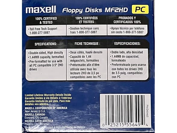 Maxell 1.44MB Floppy Disk