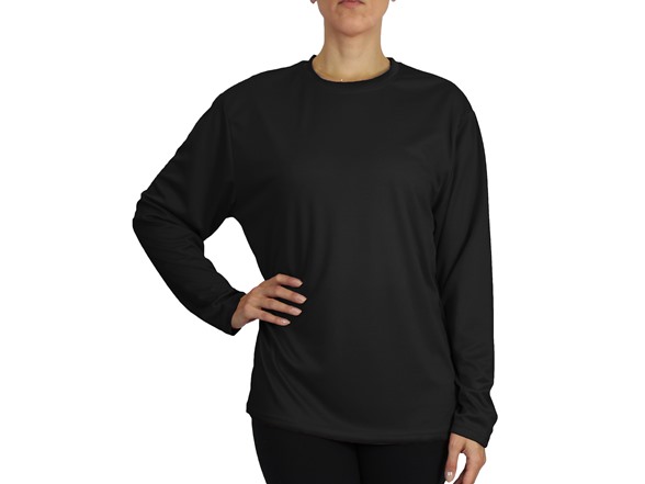 4Pk Womens L/S Performance T-Shirt