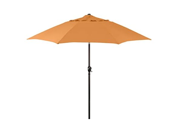 Sunline 9 ft Patio Umbrella with Crank & Pu Tuscan