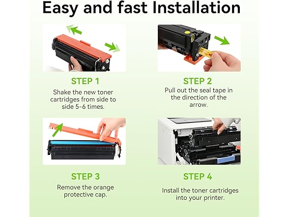 414A Toner Cartridges 4 Pack