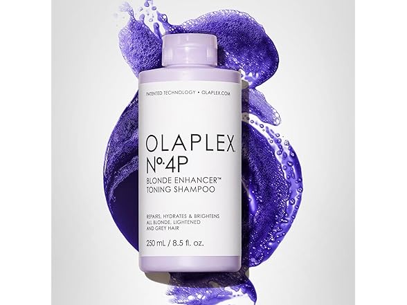 Olaplex No. 4P Blonde Enhancer Toning Shampoo
