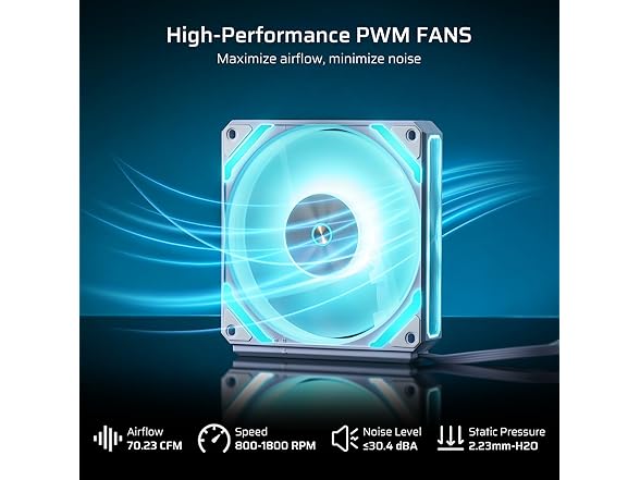 LTC CF-121D 120mm ARGB PC Case Fan