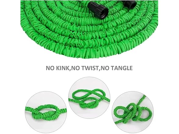 INAFRFR GAR-35 Expandable Garden Hose 50ft