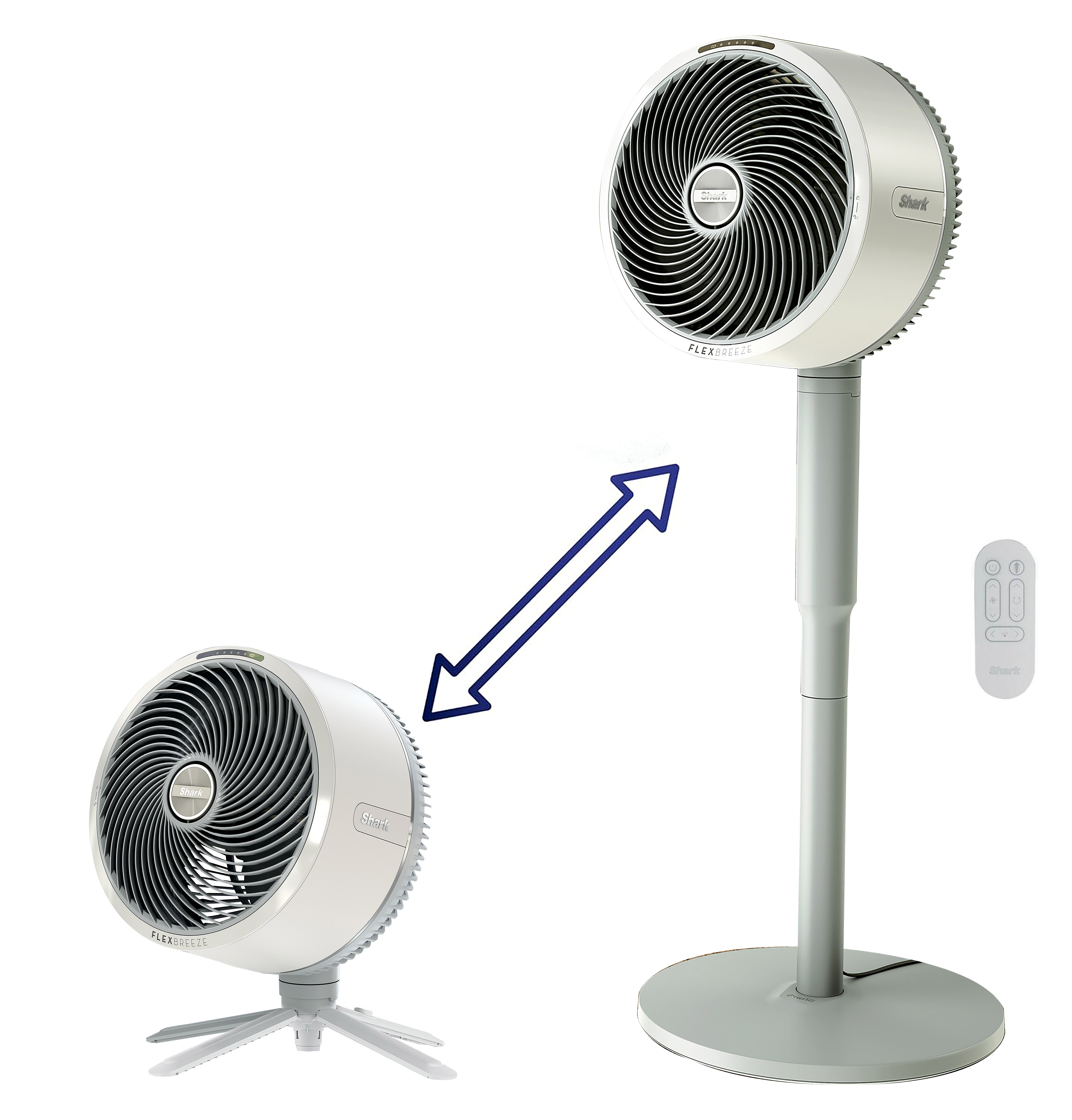 Shark UH205 FlexBreeze Fan, 3 Speed - Gallery 10