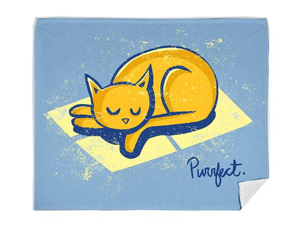 Purrrfect Day Blanket