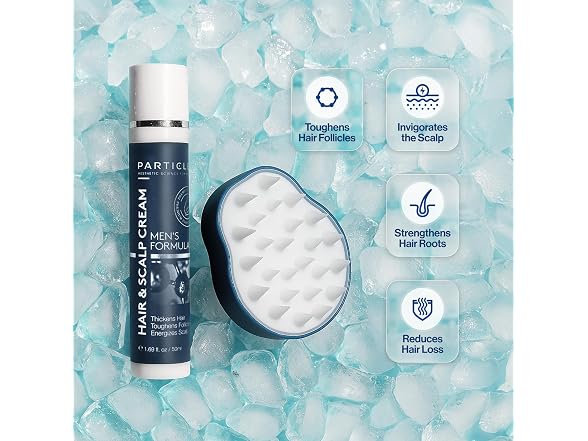 Particle Men Scalp Cream with Biotin for Helps