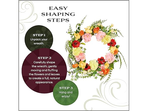 National Tree Company Spring & Summer Wreath