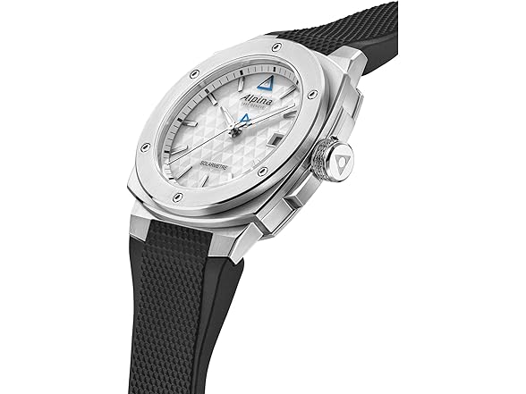 Alpina  Solarmeter, 37.5mm Silver- White Dial 