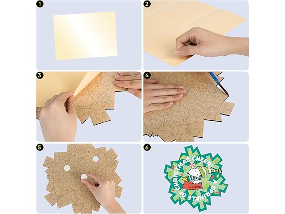 WOODLUX Peanuts Snoopy Puzzle for Adults