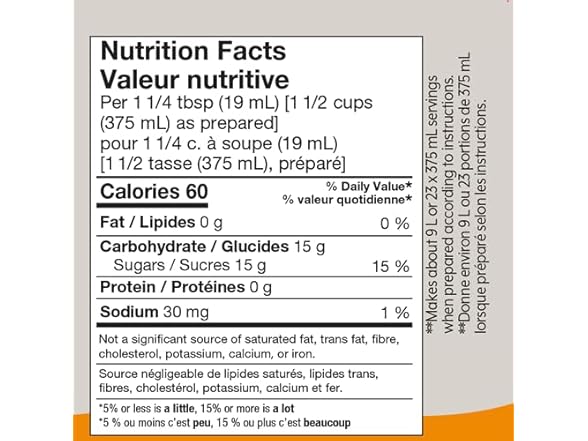 SodaStream Orange Syrup, 14.8oz