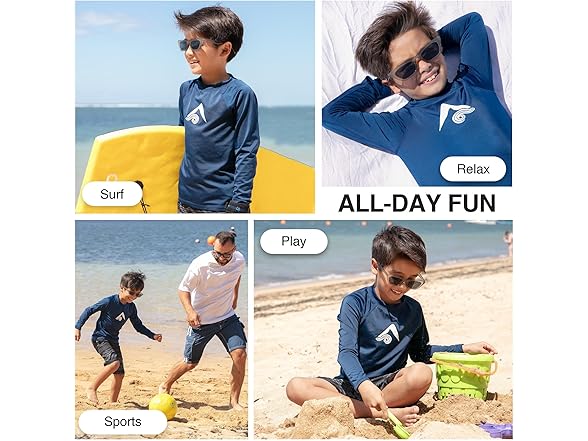 Kanu Boys Navy Rashguard (4T)