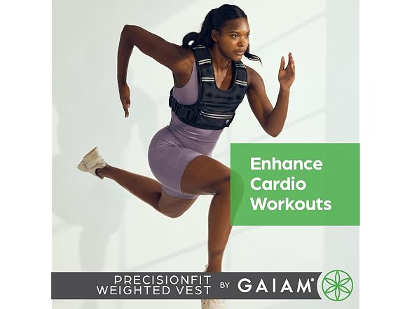 Gaiam PrecisionFit Weighted Vest (10 lb)