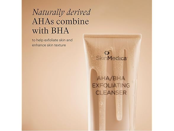 SkinMedica AHA BHA Exfoliating Face Wash 6oz