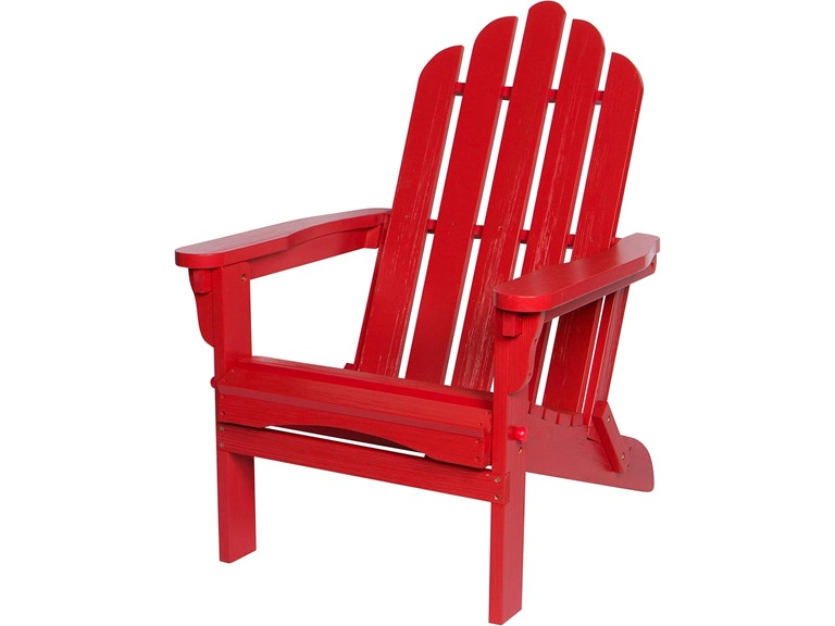 Shine Company 4659CR Marina II Folding Adirondack Chair Ch