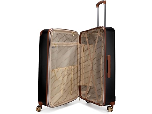 Vintage 3Pc Spinner Luggage Set