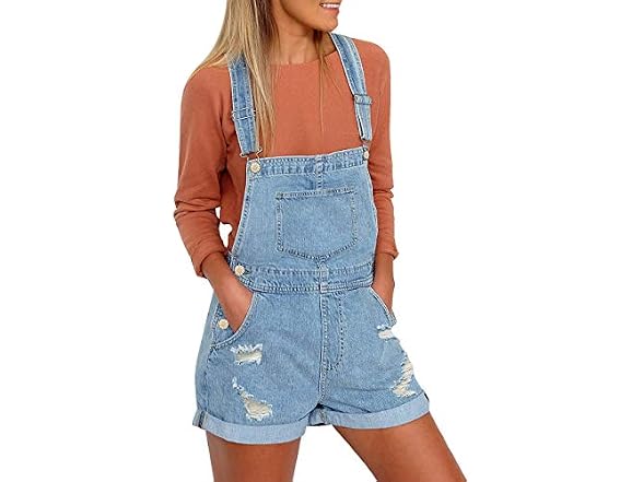 Vetinee Women (S) Classic Adjustable Straps Shorts