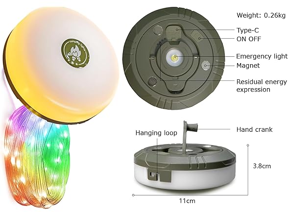 WELLGIUM W0568 Camp lights