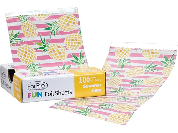 ForPro FUN Summertime 5" Foil Sheets,