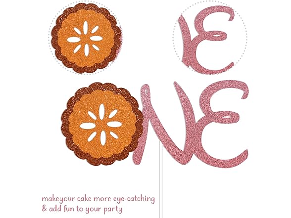 Fall Pumpkin Pie Cake Topper