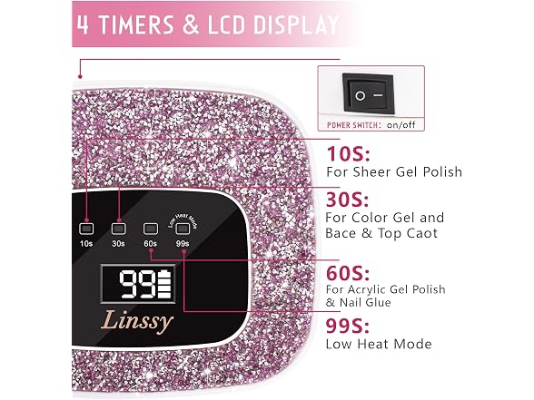 Rechargeable Uv Led Nail Lamp