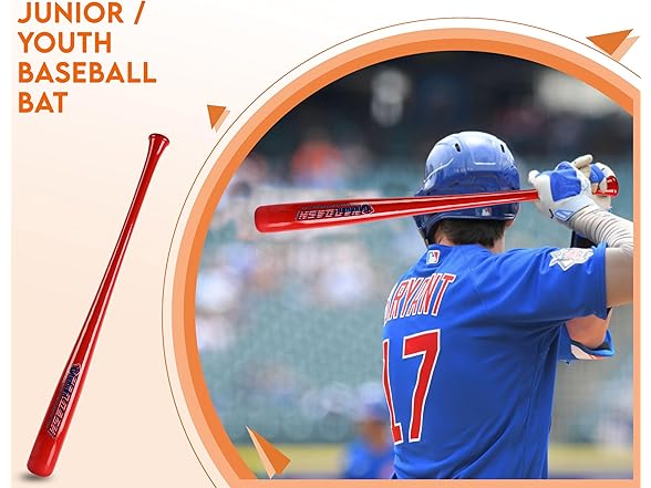 29 Inch Kids Maple Wood Baseball Bat