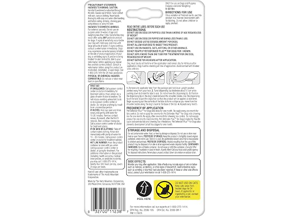 Pet Defender Plus Flea & Tick Topical, 5-22lbs