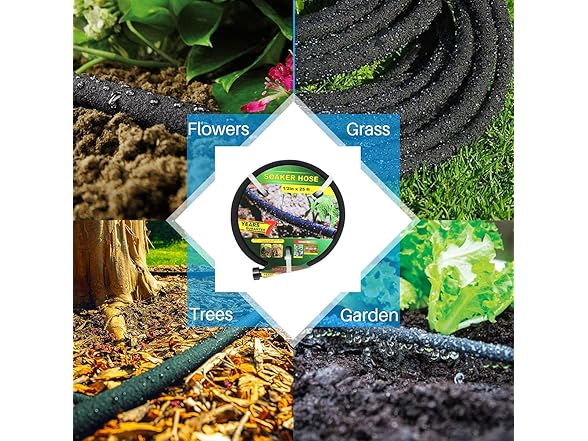 taisia 1/2"Soaker Hose Garden Hose