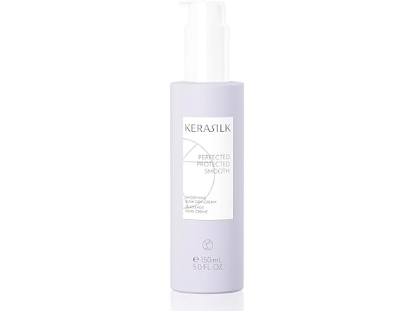 Kerasilk Smoothing Blow Dry Cream for Frizz Control & Heat Protection