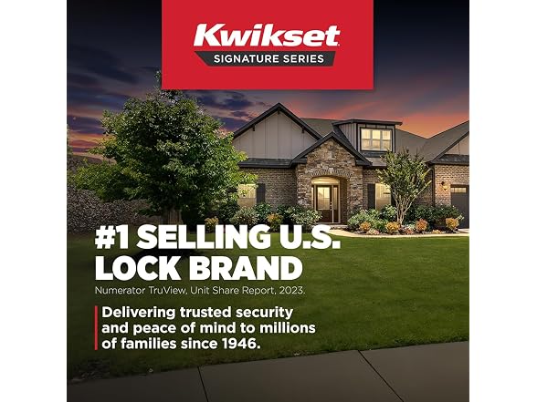 Kwikset Prague Front Door Handle