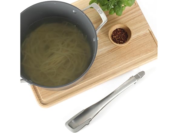 Calphalon Prime Kitchen Tongs, Kitchen Clamp Tongs