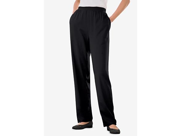 Woman Within Women (M) 7-day Straight-leg Pant