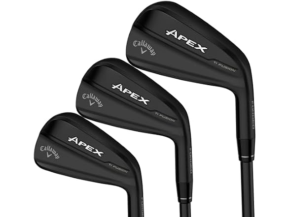 Callaway Golf Apex TI Fusion Iron Set (Steel, Regular, 5 Iron - PW,AW) (Right Hand)