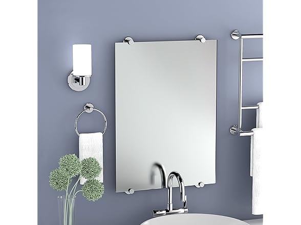 Gatco 4242 Latitude II Towel Ring, Chrome