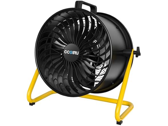 CCGIRU 16" High Velocity Floor Fan, 3000 CFM 3-Speed Industr (Open Box)