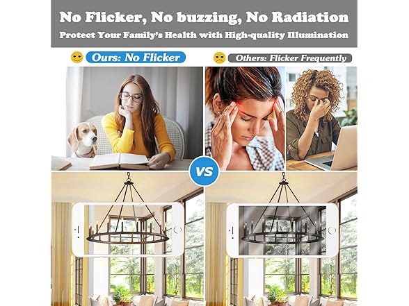 Brightever Dimmable E12 LED Bulbs 6Pk