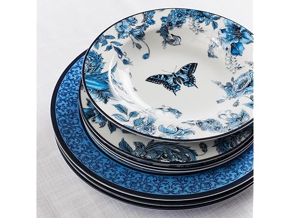 Marchesa Monarcha 4-Piece Pasta Bowl Set
