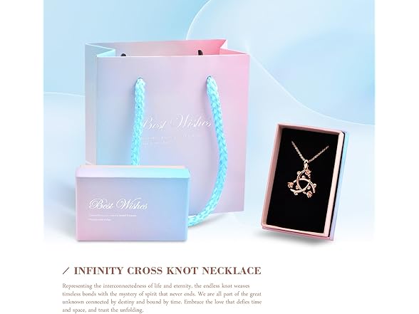 JMKTOOL Celtic Knot Necklace