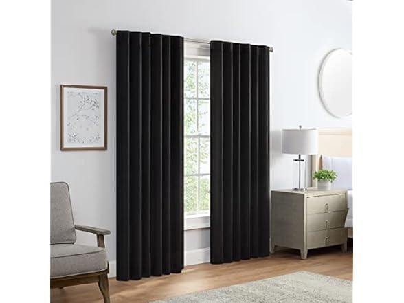 Eclipse Langley Solid Tripleweave Curtains (2 Panels)