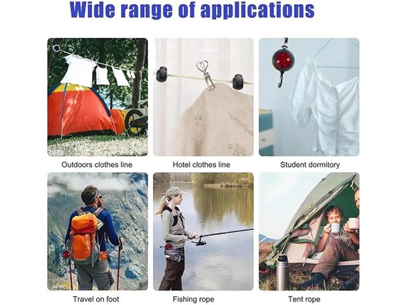 Retractable Clothesline 10M Retractable Clothesline Set