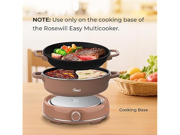 Rosewill 12.7 QT Electric Hot Pot Accessory Kit 2 pcs