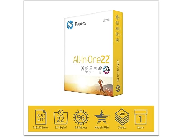 HP Papers | 8.5 x 11 Paper | All In One