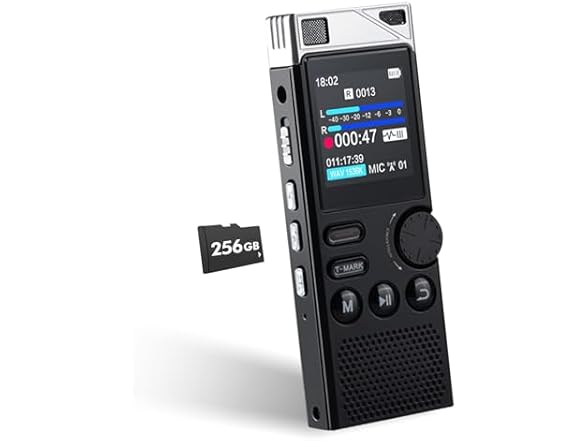 Professional Digital Voice Recorder | 264GB